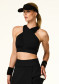 podgląd Goldbergh Drape Bra Black