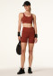 podgląd Damskie szorty Goldbergh Squat Short Bronze Brown