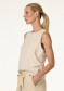 podgląd Goldbergh Solene Sleeveless Top Champagne