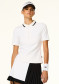 podgląd Damska koszulka polo Goldbergh Cassia Short Sleeve Top White