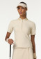 podgląd Damska koszulka polo Goldbergh Cassia Short Sleeve Top Champagne