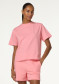 podgląd Goldbergh Legacy Short Sleeve Top Salmon Rose