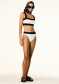 podgląd Damskie stroje kąpielowe Goldbergh Plonge Bikini Top White