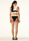 podgląd Damskie stroje kąpielowe Goldbergh Plonge Bikini Top Black