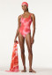 podgląd Damski strój kąpielowy Goldbergh Tropicana Bathing Suit Lumina Sunset