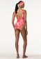podgląd Damski strój kąpielowy Goldbergh Tropicana Bathing Suit Lumina Sunset