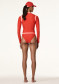 podgląd Goldbergh Splash Long Sleeve Zip Ras Sunset