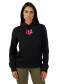 podgląd Fox W Fox Head Fleece Po Black/Pink