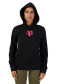 podgląd Fox W Fox Head Fleece Po Black/Pink