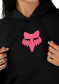 podgląd Fox W Fox Head Fleece Po Black/Pink