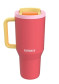 podgląd Kubek termiczny Kambukka Rio Tumbler 950 ml Różowa Papaja
