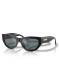 podgląd Okulary przeciwsłoneczne Jimmy Choo 0JC5034BU 50006G54 Czarno-szare lustrzane czarne