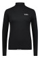 podgląd Koszulka kolarska damska Mons Royale Diversion Merino Mock Neck z długim rękawem, czarna
