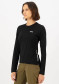 podgląd Mons Royale Diversion Merino Bike Jersey Long Sleeve Wmns Black
