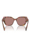 podgląd Prada PR 19ZS 18N10D55 Tortoiseshell cognac begonia-Light Brown