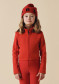 podgląd Poivre Blanc Bini-Jrux Knit Beanie Scarlet Red