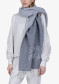 podgląd Damski szal Sportalm 950119 Grey Melange Dark