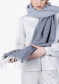podgląd Damski szal Sportalm 950119 Grey Melange Dark