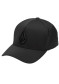podgląd Męska czapka z daszkiem Volcom Stone Vented Adj Hat – czarna