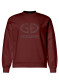 podgląd Damska bluza Goldbergh Alessandra Crew Neck Sweater Vino Rosso