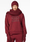 podgląd Damska bluza Goldbergh Alessandra Crew Neck Sweater Vino Rosso
