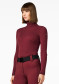 podgląd Damski golf Goldbergh Mira Long Sleeve Knit Sweater Vino Rosso