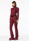 podgląd Damski golf Goldbergh Mira Long Sleeve Knit Sweater Vino Rosso