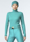 podgląd Damski golf Goldbergh Mira Long Sleeve Knit Sweater Turchese