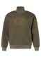 podgląd Damska bluza Goldbergh Sizzle Turtle Neck Sweater Dark Olive Lurex Melange