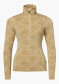 podgląd Damska koszulka Goldbergh Fascino Ski Pully Lace Caramello