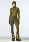 podgląd Damskie spodnie slim fit Goldbergh Sandy Ski Pants Dark Olive