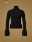 podgląd Damski sweter Goldbergh Fiori Long Sleeve Knit Sweater Black