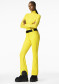 podgląd Damskie spodnie softshellowe Goldbergh Pippa Ski Pants Limone