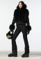 podgląd Damska kurtka Goldbergh Furry Ski Jacket Black