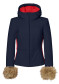 podgląd Damska kurtka Goldbergh Eden Ski Jacket Faux French Blue