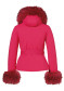 podgląd Damska kurtka Goldbergh Giselle Ski Jacket Faux Italian Rose