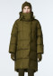 podgląd Damska puchowa kurtka Goldbergh Chaleur Jacket – Dark Olive     