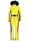 podgląd Damski kombinezon Goldbergh Parry Long Ski Suit Faux Border Limone