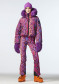 podgląd Damska kurtka Goldbergh Lucinda Ski Jacket Faux Border Snake Pink