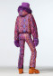 podgląd Damska kurtka Goldbergh Lucinda Ski Jacket Faux Border Snake Pink