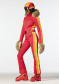 podgląd Damski kombinezon Goldbergh Suvi Ski Suit Faux Border Flame