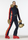 podgląd Damski kombinezon Goldbergh Suvi Ski Suit Faux Border French Blue