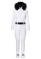 podgląd Damski kombinezon Goldbergh Glisser Ski Suit Faux Border White