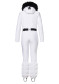 podgląd Damski kombinezon Goldbergh Glisser Ski Suit Faux Border White