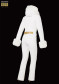podgląd Damski kombinezon Goldbergh Vita Ski Suit Faux Border Cream