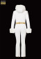podgląd Damski kombinezon Goldbergh Vita Ski Suit Faux Border Cream