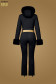 podgląd Damski kombinezon Goldbergh Vita Ski Suit Faux Border Black
