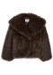 podgląd Płaszcz damski APPARIS Yara Fox Coat Dark Brown