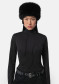 podgląd APPARIS Margot Sable Pillbox Hat Noir
