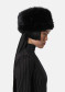 podgląd APPARIS Margot Sable Pillbox Hat Noir